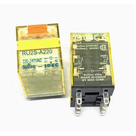 IDEC รีเลย์แม่เหล็กไฟฟ้า RY4S-UL RM2S RH2B RH4B 220V 24V12V RU2S