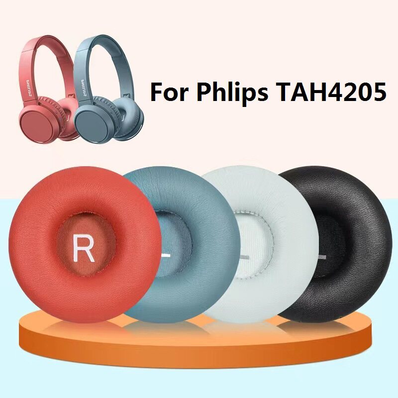 เคสหูฟัง เหมาะสําหรับ Philips TAH4205 หูฟังแผ่นรองหูฟัง Earmuff Earmuff ฟองน้ําฝาครอบป้องกัน