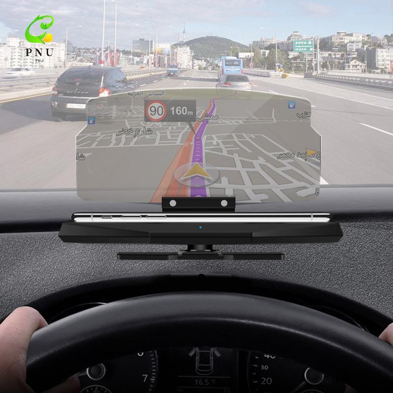 [PNU] Car HUD Head Up Navigation Display Phone Holder Mount GPS Projector [VN]