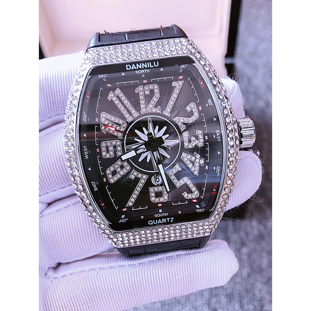 Frank Gypsophila นาฬิกาผู้ชาย Top Ten กันน้ําหน้าปัดขนาดใหญ่ Muller ผู้ชายผู้หญิงนาฬิกาคู่