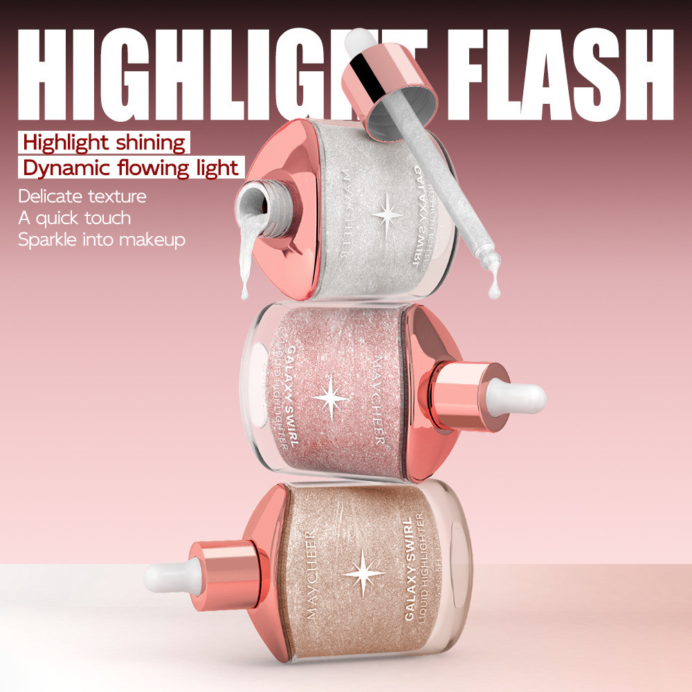 MAYCHEER Liquid High Gloss Liquid 4 สี High Gloss Body Repairing Monochrome Pearlescent High Gloss P