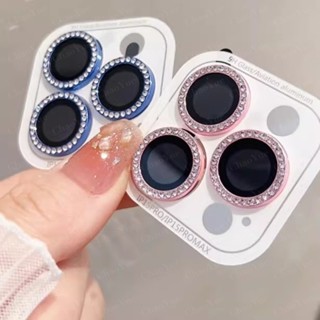 Diamond Sparkle โทรศัพท์กระจกเลนส์ป้องกันสําหรับ IPhone 11 1…