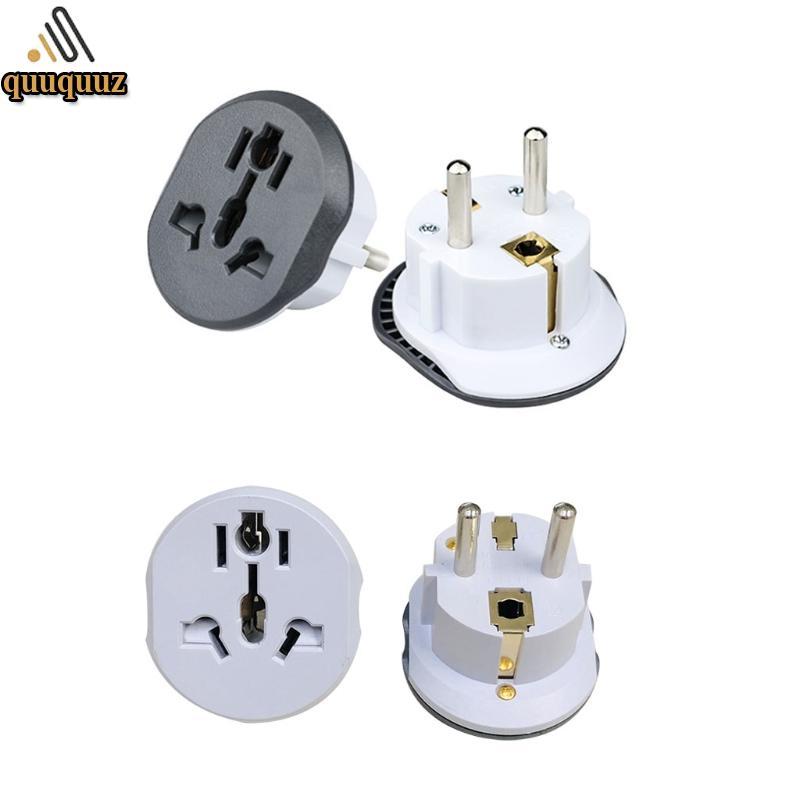 16A Europe/Germany Plug Adapter Eu Converter Travel Adapter Charger Converter