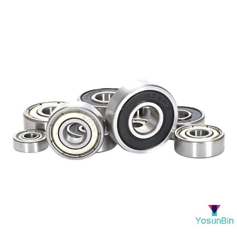 YosunBin] 10 ชิ้น Double Shielded Miniature Steel เดี่ยวแถว 608ZZ 608RS 609ZZ 609RS 6000ZZ 6000RS 60