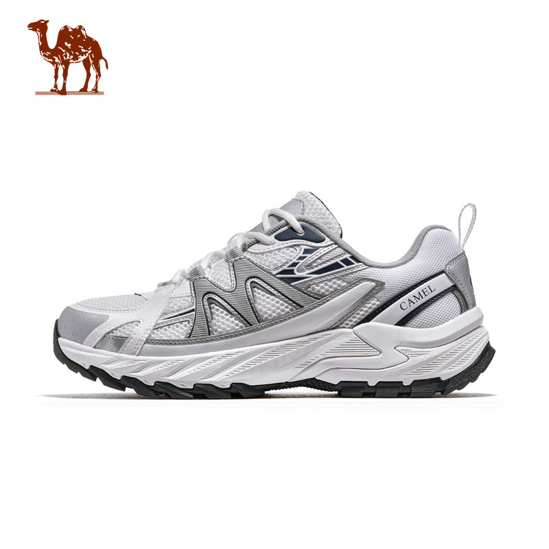 CAMEL CROWN รองเท้าเดินป่าสําหรับบุรุษและสตรีรองเท้าเดินป่ากีฬากลางแจ้งระบายอากาศได้