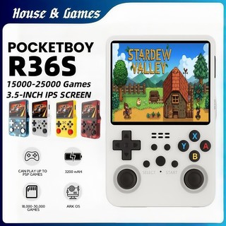 Original r36s game console with two chips Retro Classic Arcade Portable Game Console Arkos System gift for kids