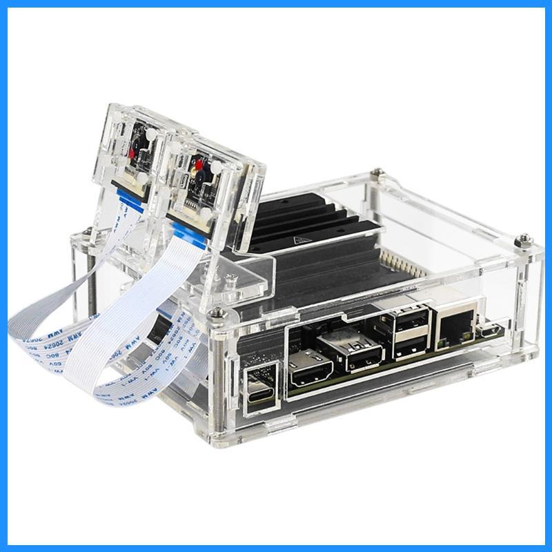 Luk 1 ชิ้นอะคริลิคทนทานสําหรับ NVIDIA สําหรับ Jetson สําหรับ Nano B01 A02 Developer Kit Mini AI คอมพ