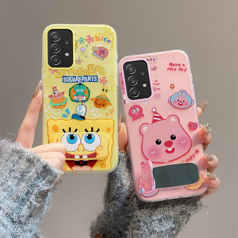 เคส Samsung a52 5G เคส Samsung a52s 5G เคสกระจกยึดเคสโทรศัพท์ bts