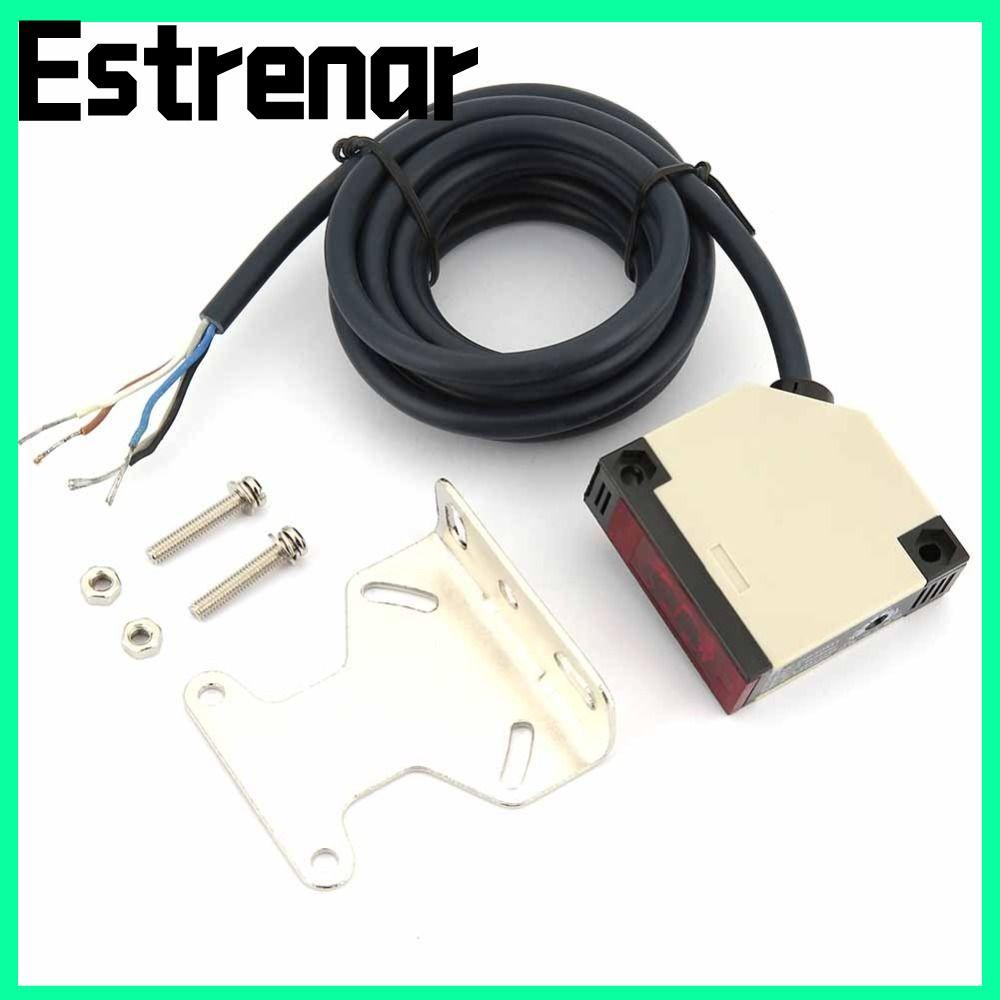 ESTRENAR Specular Reflection Sensor, ปกติปิด 30 ซม. Photoelectric Sensor Switch, E3JK-DS30M2 การตอบส