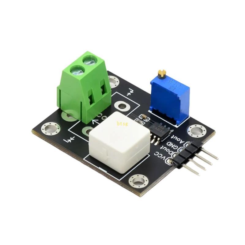 Btsg ที่แม่นยํา WCS2702 โมดูลตรวจจับกระแสไฟฟ้า 0A ถึง 2A ช่วง 3V 5 5V ใช้งานร่วมกับ