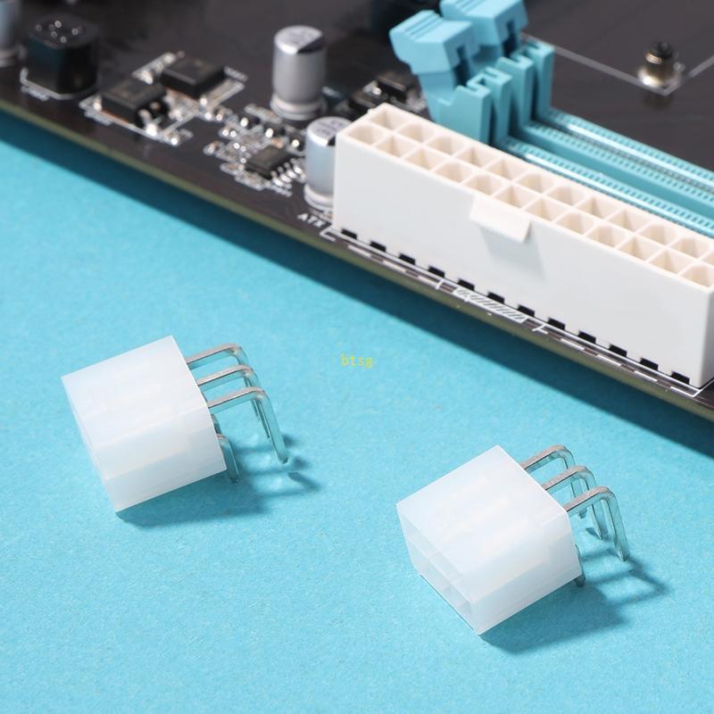 Btsg 10pcs 6-pin Connector Power Connector Looper สําหรับ Miner Antminer S9 l3 Z9 A4