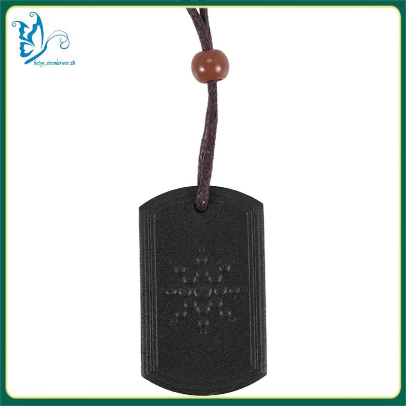 [betsy_eisenhower.th] สร้อยคอจี้หินภูเขาไฟ Anti EMF จี้ป้องกันรังสี Scalar Quantum Bio วิทยาศาสตร์ไอ