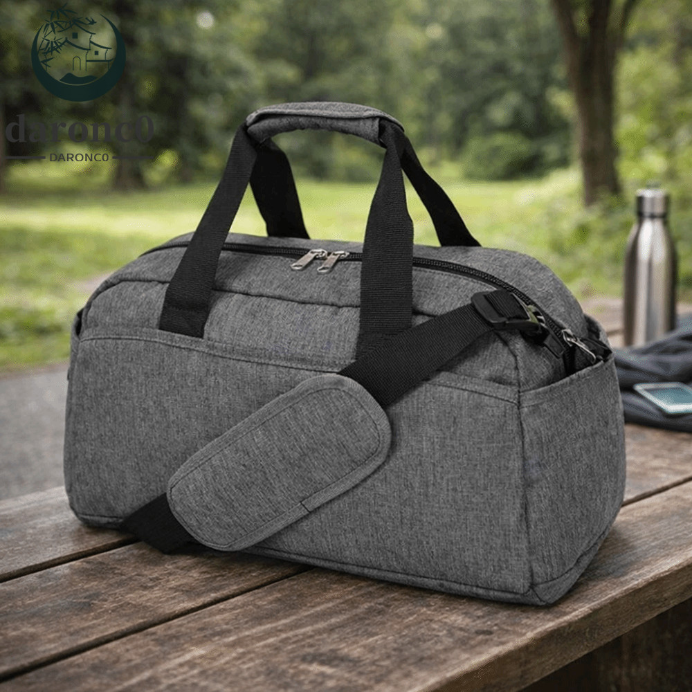 DARONC0 Fitness Tote, กระเป๋ายิมกีฬาช่องเปียก