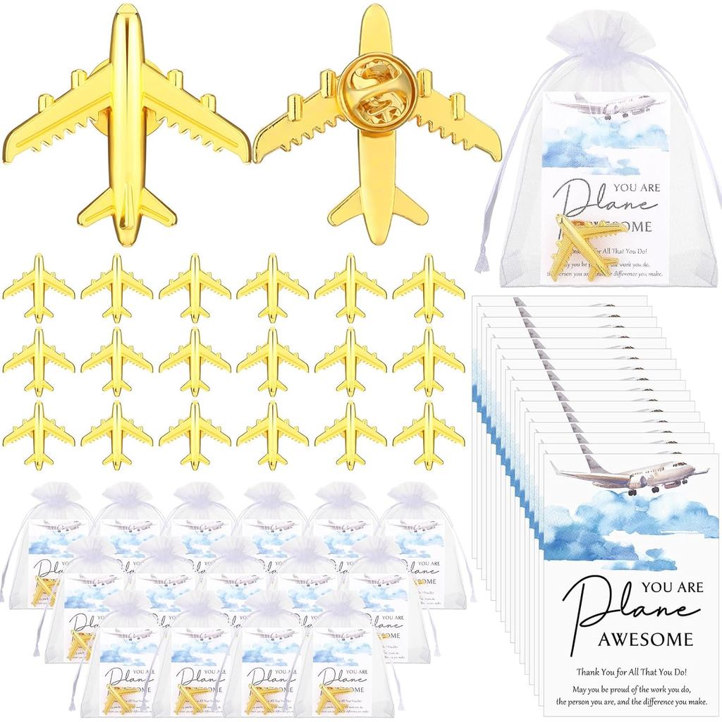 พินสะสม Tondiamo Flight Attendant ของขวัญสำหรับนักบินและพนักงานต้อนรับที่ชอบการเดินทาง