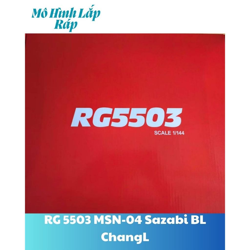 ประกอบรุ่น RG 5503 MSN-04 Sazabi Regular Edition BL SiHai - GundamPromax