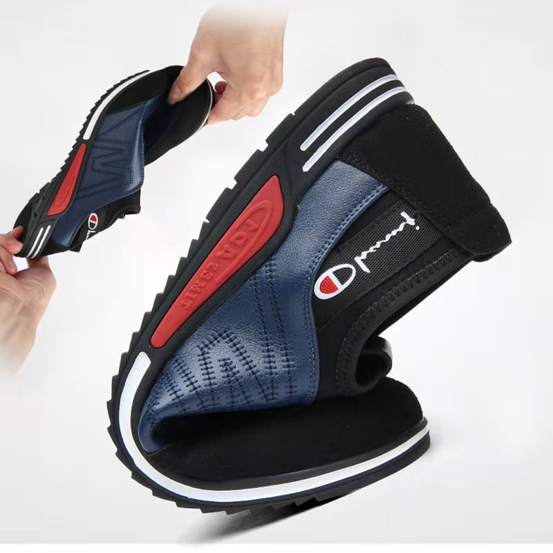 รองเท้าผู้ชายฤดูใบไม้ร่วงผู้ชายรองเท้ากีฬาลําลอง One-Pedal สบาย All-Match รองเท้าผู้ชาย 03PU ราคา ถูกที่สุด ดีลบีเคเค แกลเลอรีภาพที่ 2