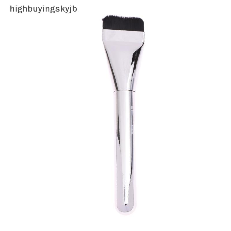 HIGH Pine คอนซีลเลอร์ Foundation แปรงแต่งหน้าและฟองน้ําพัฟ Ultra-Thin Flat Head แปรงเครื่องสําอาง Ap