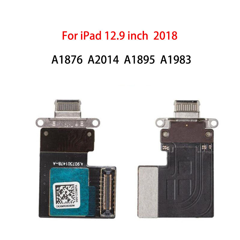 USB ชาร์จขั้วต่อ Dock พอร์ต Flex สําหรับ iPad Pro 12.9 นิ้ว 2018 A1876 A1895 A2014 A1983