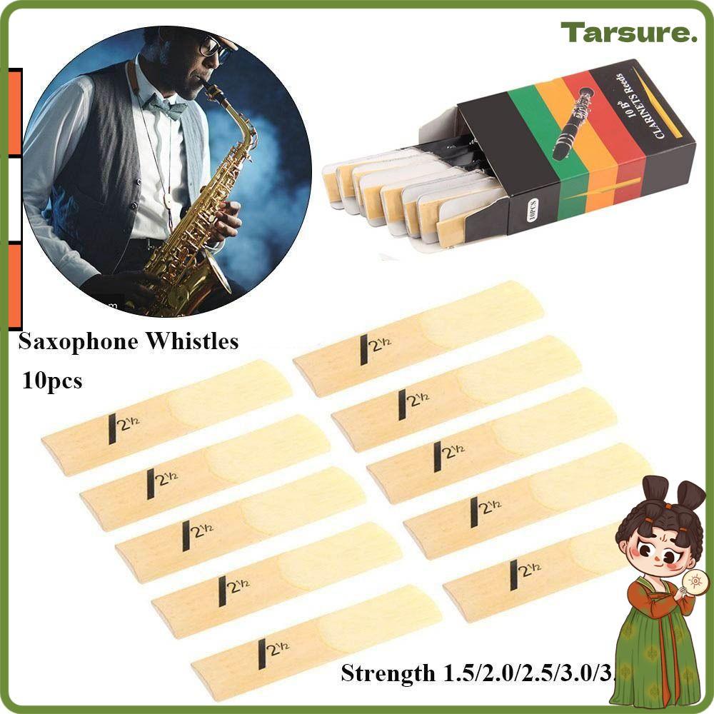 TARSURETH Clarinet Reed, 1.5/2.0/2.5/3.0/3.5/4.0 Reed แซ็กโซโฟนนกหวีด, Alto Bb Strength Bb Tone Clar