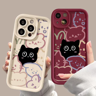 🔥KingMall🔥เคสโทรศัพท์น่ารัก เคส สำหรับ Samsung A55 A54 A06 A07 A17 A16 A03 A15 A56 A36 A12 A35 A26 A34 A25 A14 S23 S24