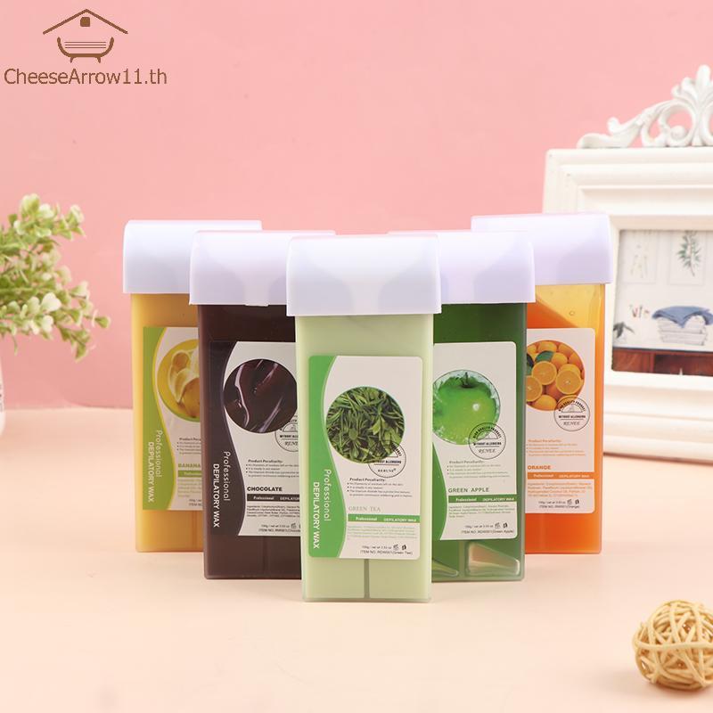 CHE 100G Roll On Depilatory Wax Cartridge อุ่นน้ําผึ้งเครื่องทําความร้อนแว็กซ์กําจัดขน TH