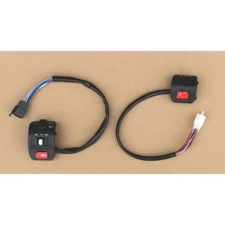 รถจักรยานยนต์ Handle Switch Horn Start พวงมาลัยสําหรับ Kymco Ck125t-2p 3r 3v 4QEW