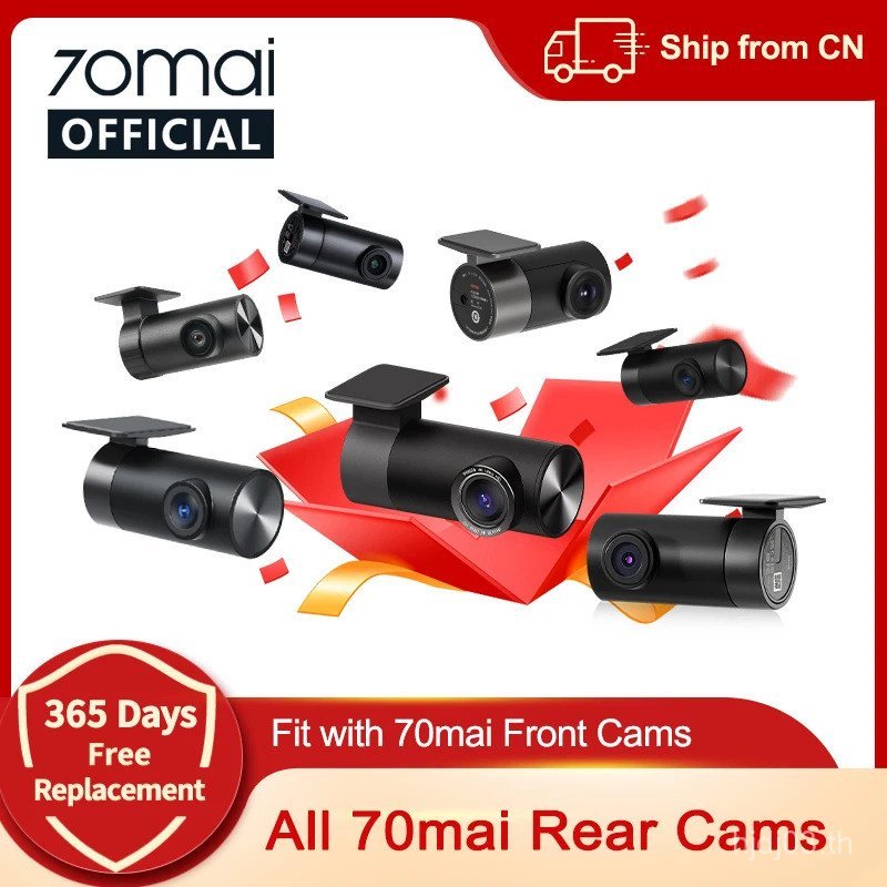 70mai ด้านหลัง Cam RC06 RC11 RC12 RC14 RC22 ภายใน FC02 สําหรับ 70mai 4K A810 A800SE 70mai A510 A200 