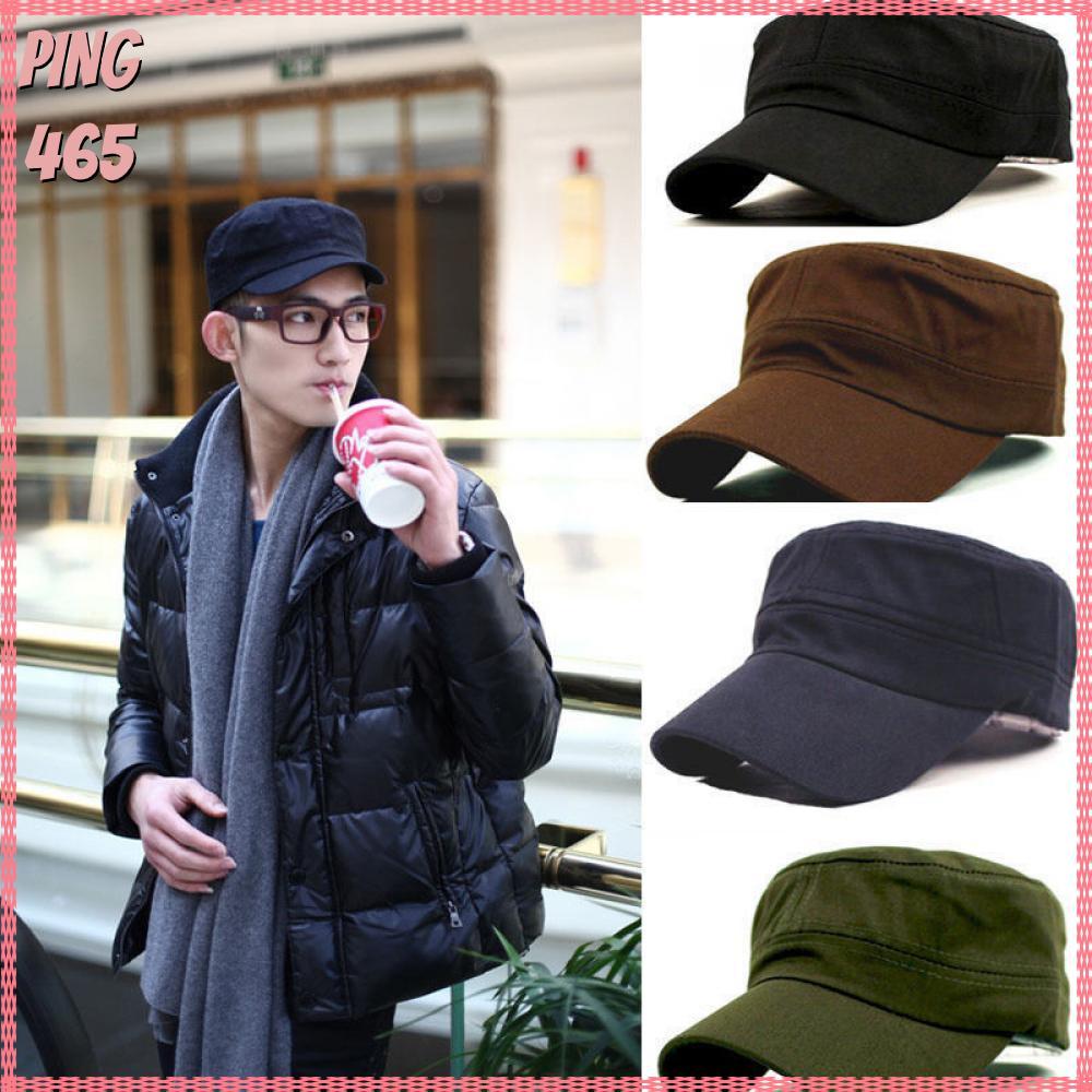PINGD Plain Cap Outdoor Patrol Cotton