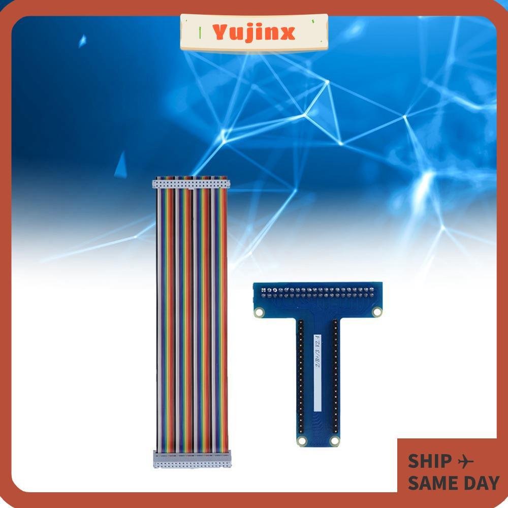 YUJINX T ประเภท GPIO, ใช้งานง่าย GPIO Extension Board, แบบพกพา 40Pin สายริบบิ้น GPIO อะแดปเตอร์สําหร