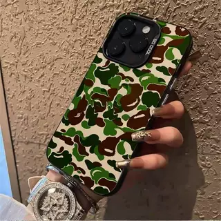 ปลอกOPPO Reno 15F 14F 12F 13F 11F 14 15 14 13 12 11 13 Pro 9 10 F Reno15 Reno14 Reno15F Reno14F Pro Max Plus 5G 4Gเคสโทรศัพท์เลนส์Camouflageฟิล์มป้องกันหน้าจอBape