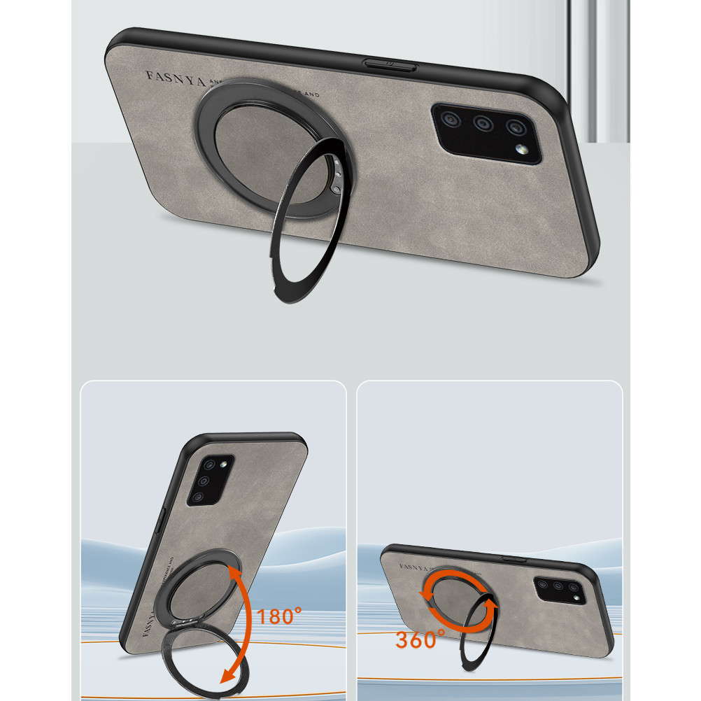 Samsung A02S SM-A025F SM-A025F/DS SM-A025G SM-A025G/DS SM-A025M SM-A025M/DS A03S ปลอกโลหะหมุนแม่เหล็