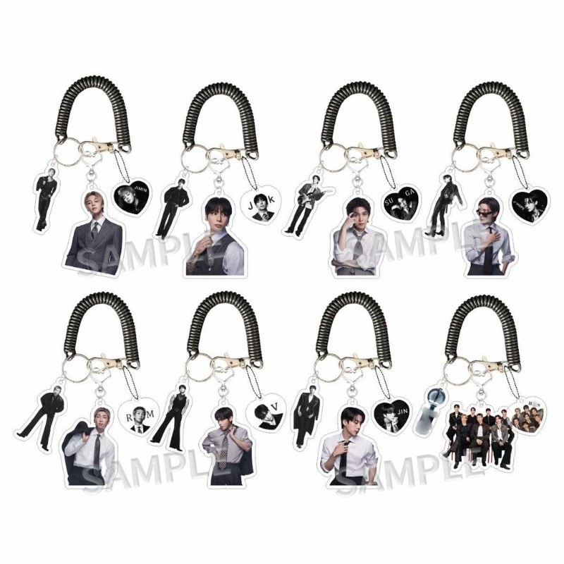 Kpop Jungkook Jimin Jungkook Suga ARIRANG Comeback กระเป๋าอะคริลิคพวงกุญแจอุปกรณ์เสริม Charms