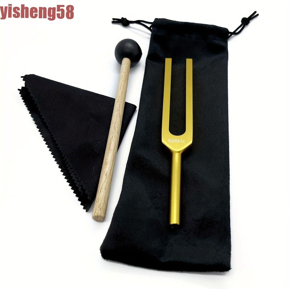 FABLE Bio-Acostic Tuning Fork, 528Hz Ergonomic Tuning Fork Set, Professional Reliever Stress พร้อมถุ