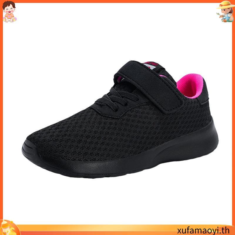 Kids Mesh Sneaker Korean Casual Shoes School Shoes Child Students Black Shoes for Kids Girls Running