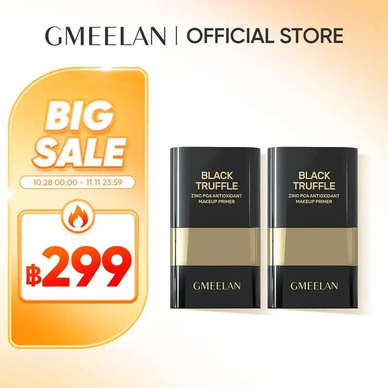 【Givenchii  Mall】【PGM】GMEELAN รองพื้นแบบแท่ง  BLACK TRUFFLE ZINC PCA LONG-LASTING Foundation Stick ร
