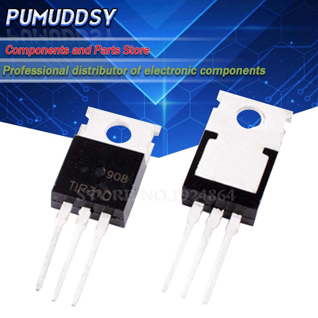 10PCS TIP31C TIP32C TIP41C TIP42C ทรานซิสเตอร์ TO-220 TO220 TIP31 TIP32 TIP41 TIP42