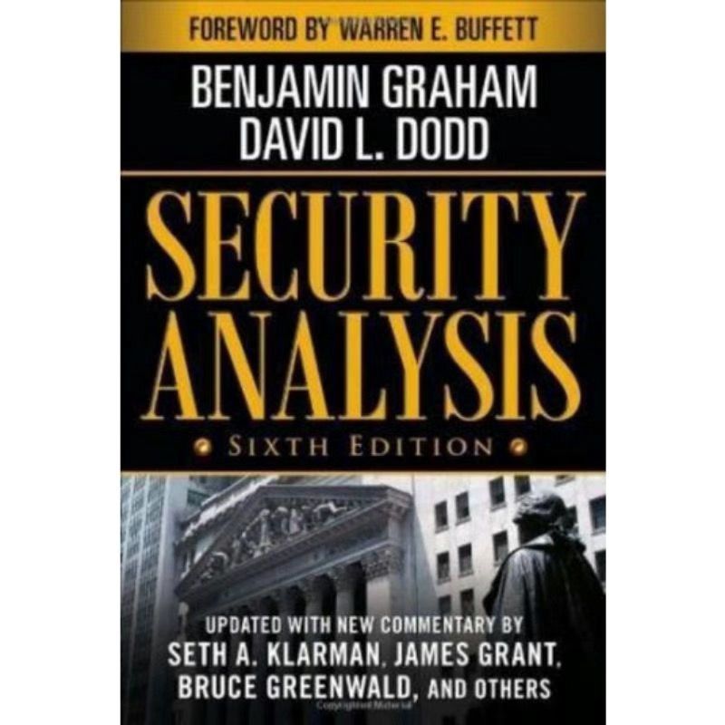 Paper Books 700 Security Analysis Sixth Edition, Foreword โดย Warren