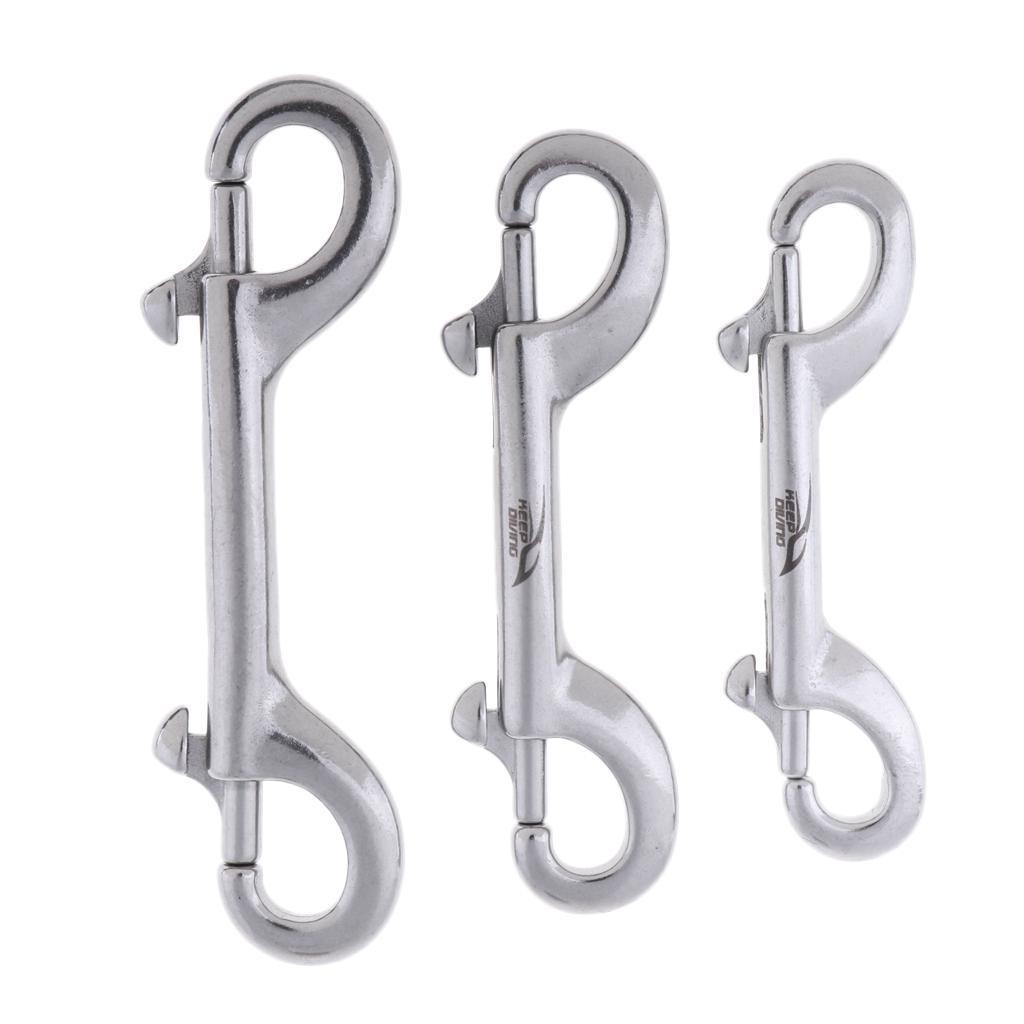 [chiwanjiiw] Dive Diving Snap Hook Double Ended Snap Bolt Clip KeyChain Snap Buckle