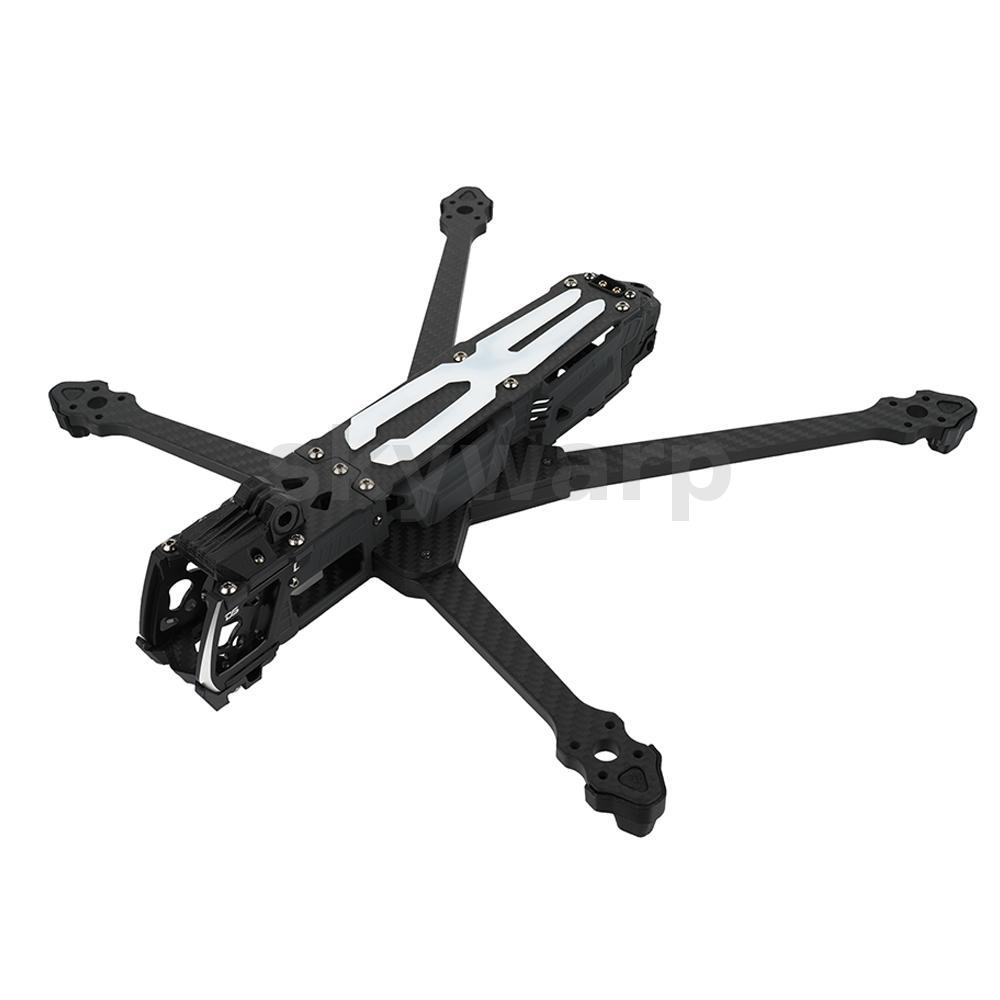 DeepSpace 0ROC 7 7 นิ้ว 322 มม.ฐานล้อชุดกรอบคาร์บอนไฟเบอร์ใช้งานร่วมกับ DJI O4 Pro FPV Racing Drones