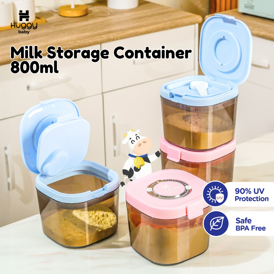 Huggy Baby MS007 ภาชนะเก็บนม 800ml | กล่องเก็บอาหารทารก