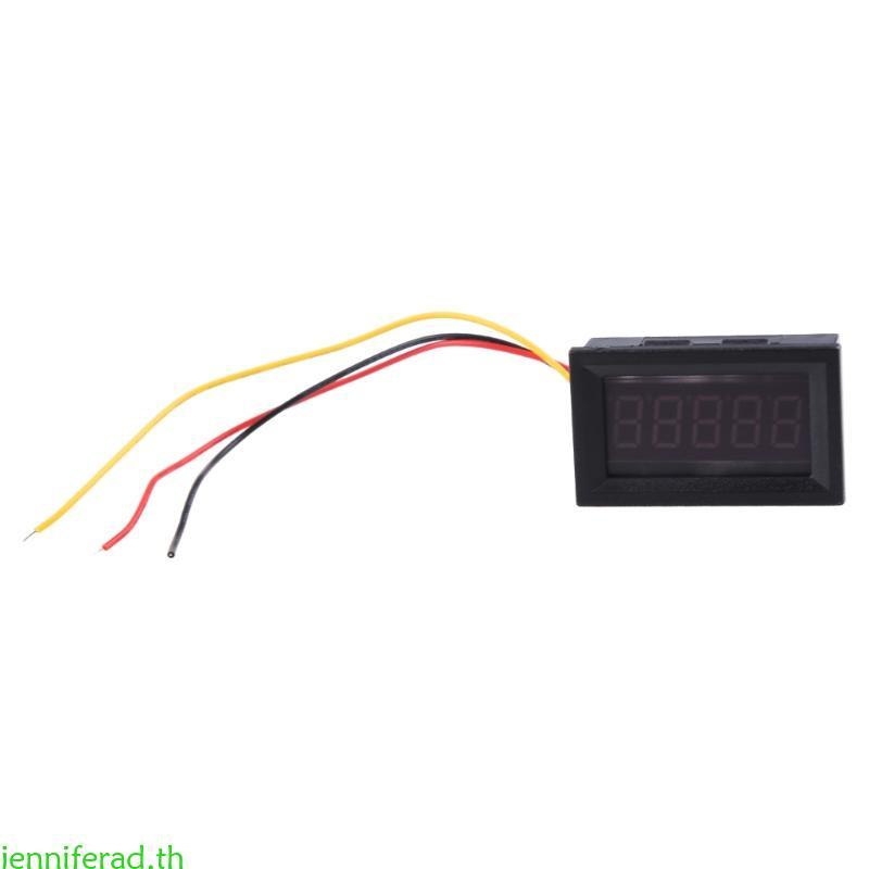 Jenniferad Precision 5 หลัก Amp Meter DC 0 0000-3 0000A แอมป์มิเตอร์ดิจิตอลจอแสดงผล mA ดิจิตอลแอมป์ม