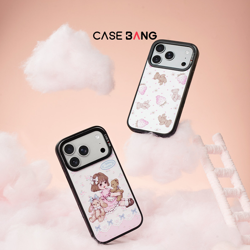 CASEBANG Sweet Dreams Series เคสแม่เหล็ก ImagiSnap, เปลี่ยนกลับ, ป้องกันการตกหล่นทหาร, เข้ากันได้กับ iPhone 15 17