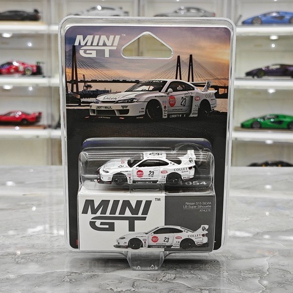 MINI GT 1: 64 1054 Nissan S15 SILVIA โมเดลรถอัลลอย