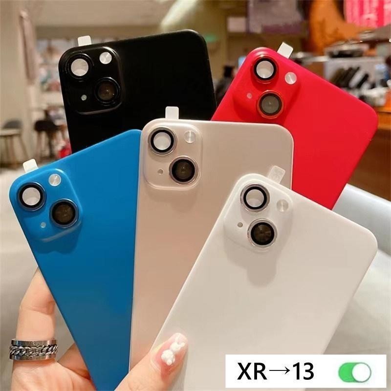 Xr เลนส์ป้องกันฟิล์มด้านหลังนุ่มเข้ากันได้สําหรับ iPhone Xr วินาทีเปลี่ยน 13 / วินาทีเปลี่ยน 12 Pro พร้อม Freebie Casemtv