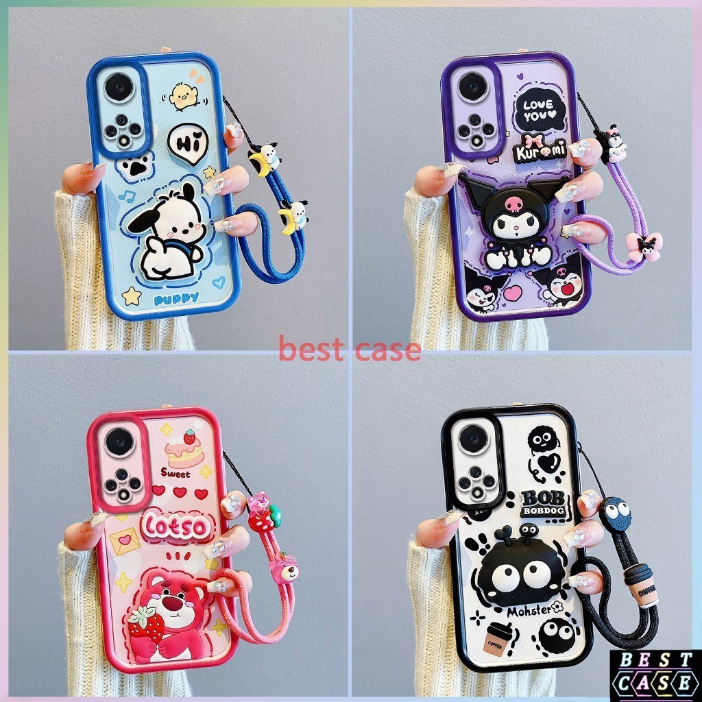 เคส Honor 50 ,เคส Huawei Nova 9 การ์ตูนน่ารัก 3D dollเคส เคสโทรศัพท์นุ่มน่ารัก เคส BB-TYGZ