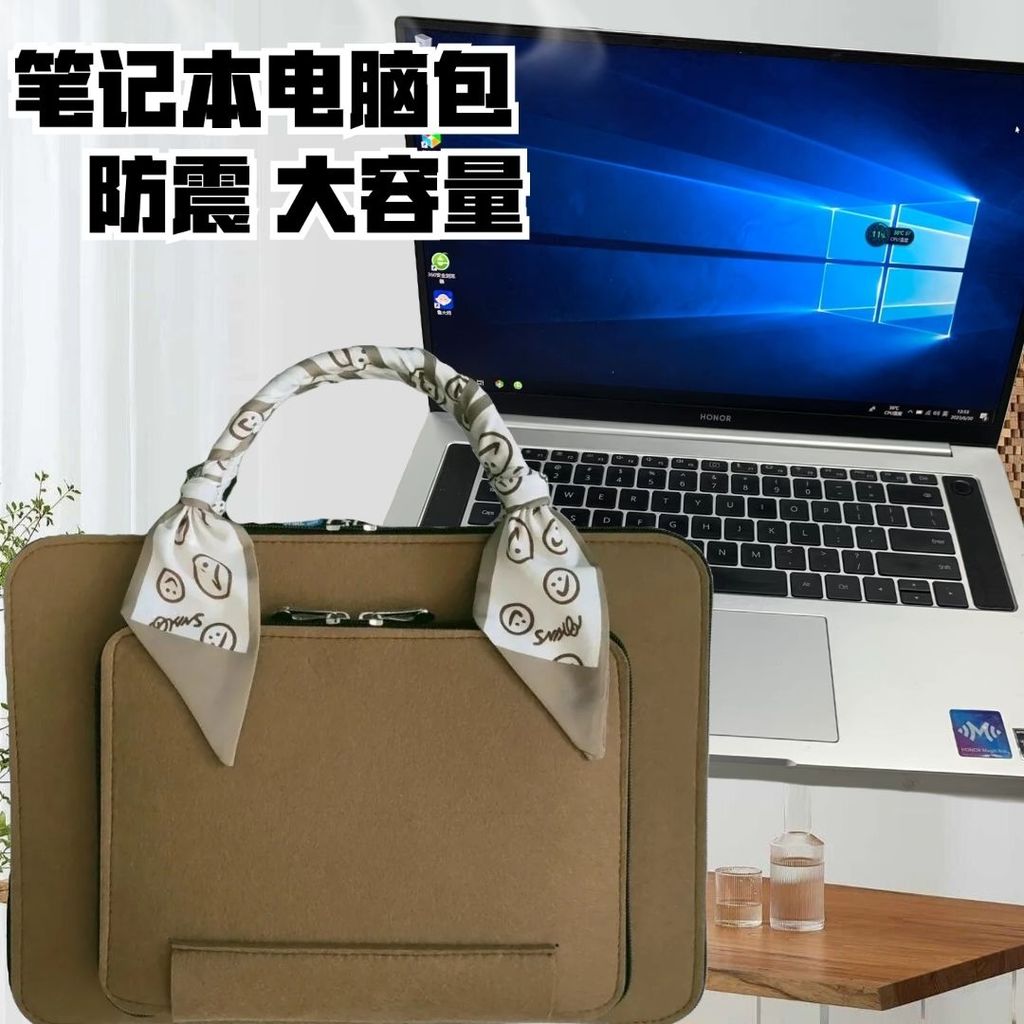 โน๊ตบุ๊คแบบพกพาสำหรับผู้หญิง พร้อมกระเป๋ากันกระแทกลenovo, dell, asus หลากหลายขนาด