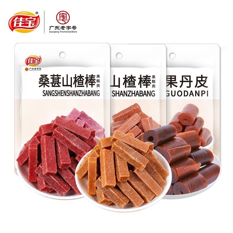 2026 สไตล์ใหม่ Jiabao Mulberry Hawthorn Stick 40g ผลไม้ Danpi ที่ไม่ซ้ํากัน Hawthorn ชิ้น Hawthorn S