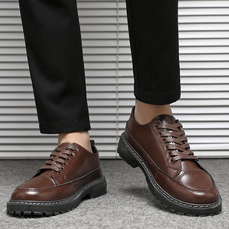 ผู้ชายOxfordรองเท้าแฟชั่นOxfordรองเท้าสบายๆรองเท้าหนังอย่างเป็นทางการOccasionรองเท้าหนัง