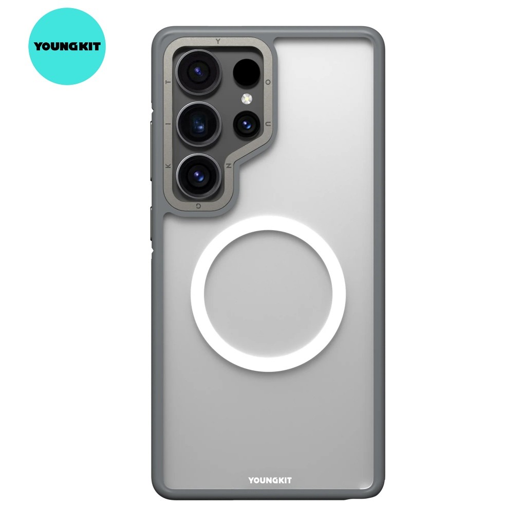 YOUNGKIT RockSand แท้💯% เคส Samsung S25 Ultra / S25Ultra เคสชาร์จไร้สาย เคสกันกระแทก Magnetic case S