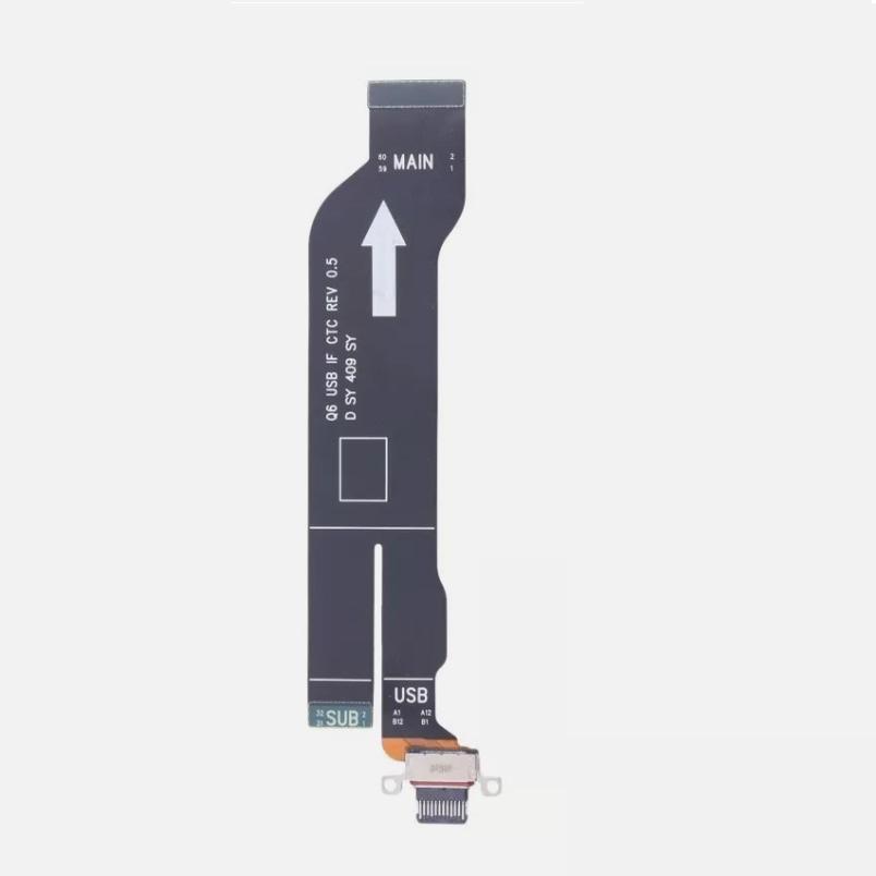 1pcs สําหรับ Samsung Galaxy Z พับ 6 Fold6 SM-F956B USB ชาร์จพอร์ต Flex Cable Charger connector